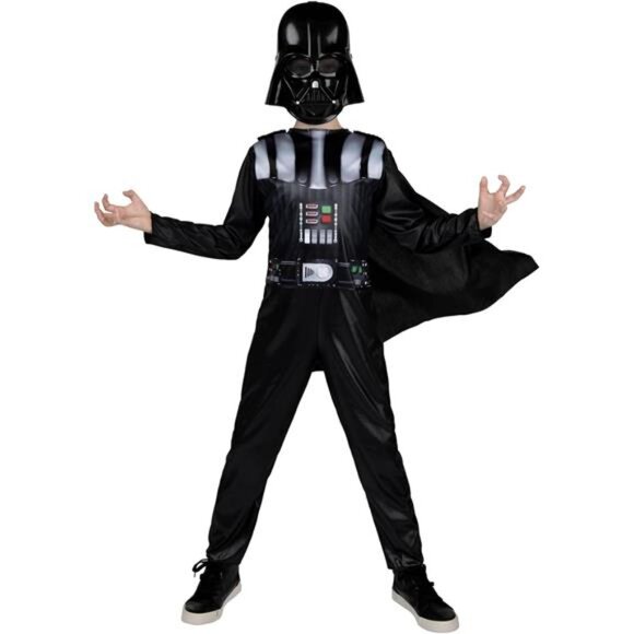 Other - STAR WARS Darth Vader Official Youth Halloween Costume - Printed Jumpsuit with